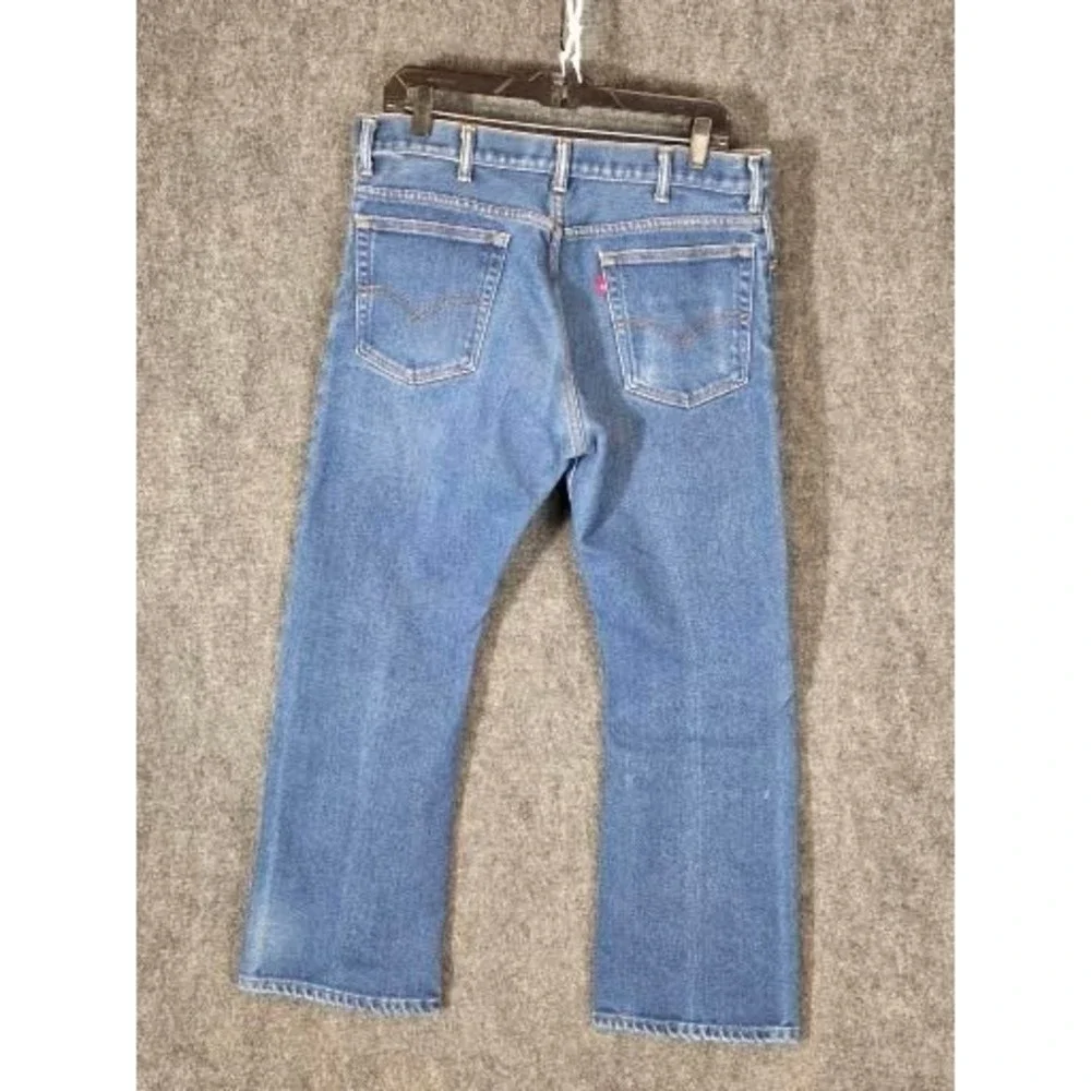 VTG Levi's 505 Mens Jeans Size 36x30 Blue Regular Fit Straight Leg Denim Classic